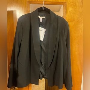Chicos | Women’s Black Shawl Collar Jacket | Plus Size 16